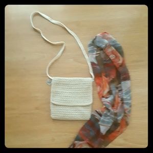 The Sak brand/ crossbody crochet purse